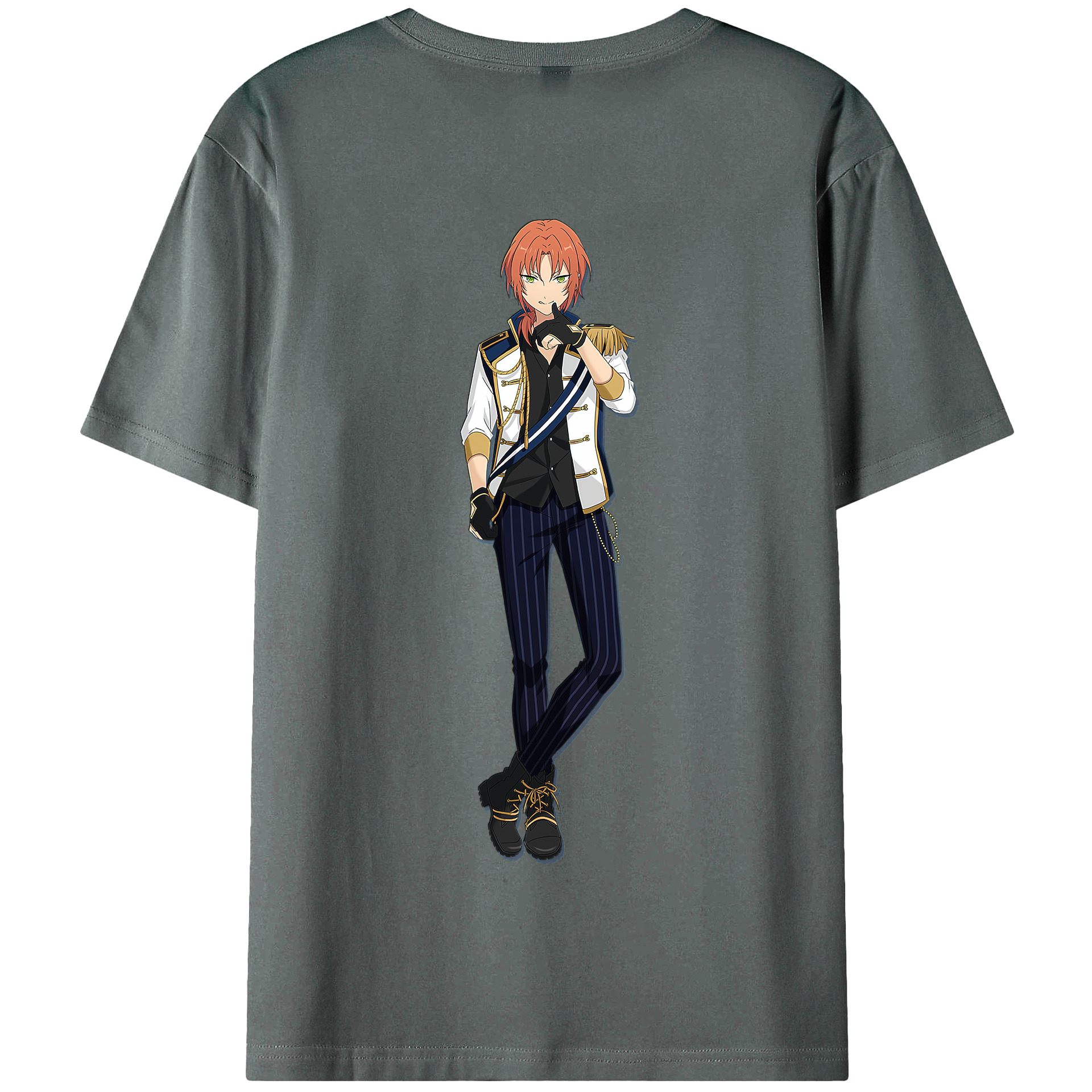 （画像用） あんさんぶるスターズ! Ensemble Stars 綿100％半袖Tシャツ（背面プリント）